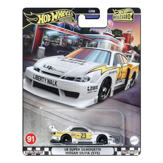 Hot Wheels LB Super Silhouette Nissan Silvia (S15) - GJT68 / HRT64