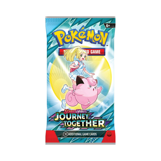 Pokemon TCG Journey Together Booster Pack 1 adet Lisanslı