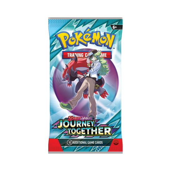Pokemon TCG Journey Together Booster Pack 1 adet Lisanslı