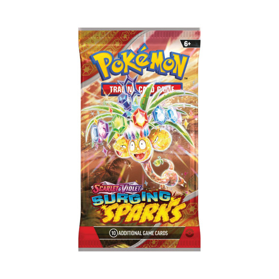 Pokemon TCG Surging Sparks Pack 1 adet Lisanslı