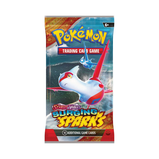 Pokemon TCG Surging Sparks Pack 1 adet Lisanslı