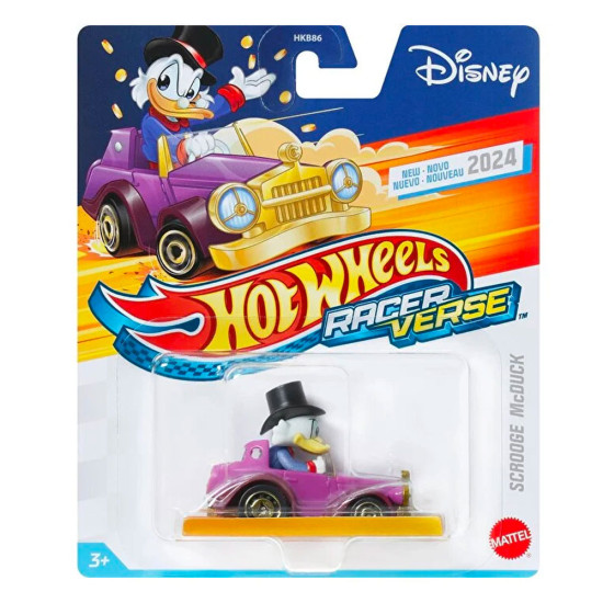Hot Wheels RacerVerse Tekli Arabalar Scrodge McDuck HRT10